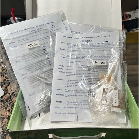 Young Scientists Club Science 3 kits for hours of fun Sealed Ages 5+ New - Picture 7 of 7